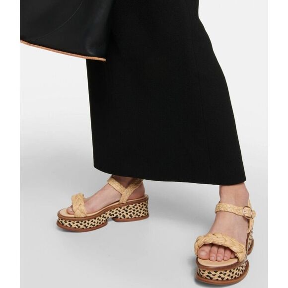 Gabriela Hearst Michael raffia sandals NWB Size 36/6 - Picture 4 of 12